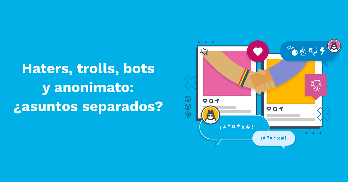 Qué son los trolls o haters?